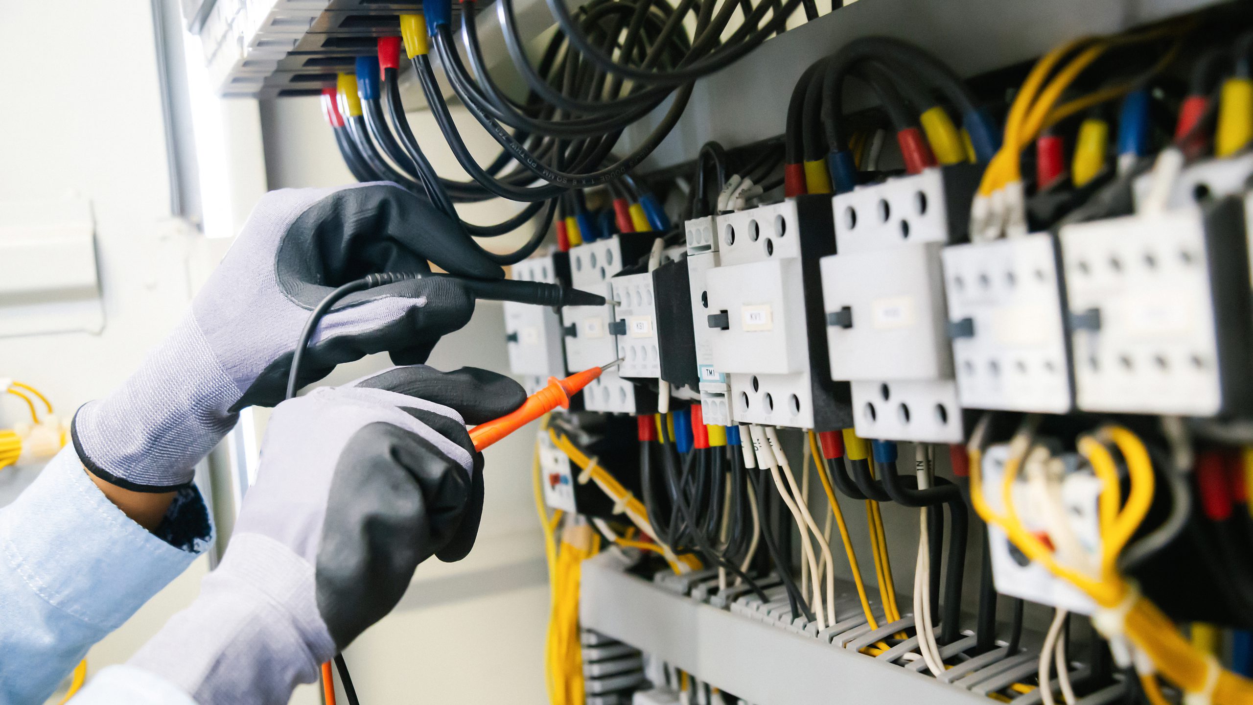 Upgraded electrical panel by expert electrician