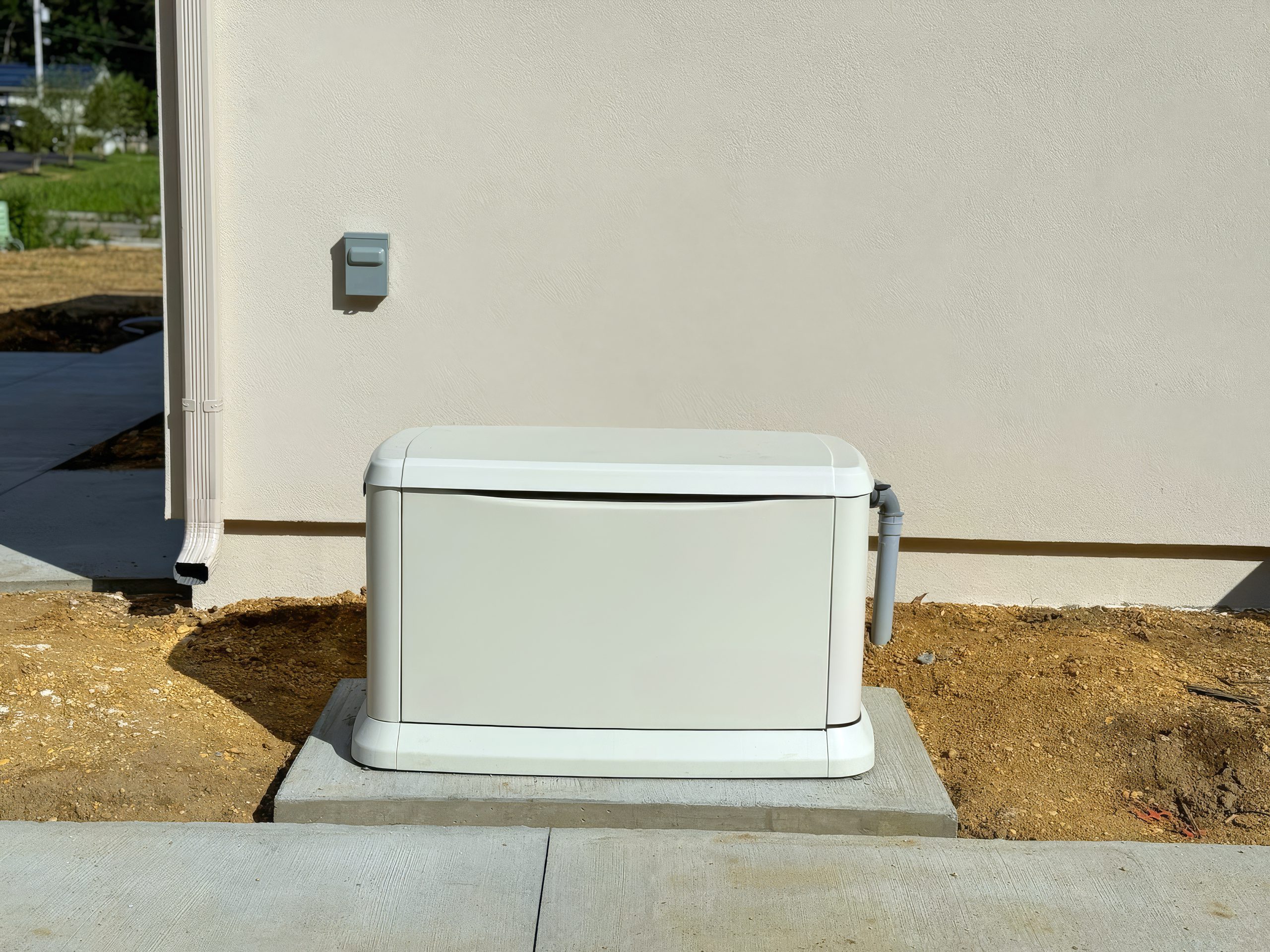 Backup generator installed by electrical contractors near me